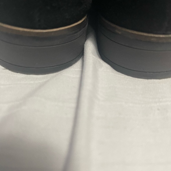 Clark’s black suede loafers size 7.5 - Picture 5 of 5